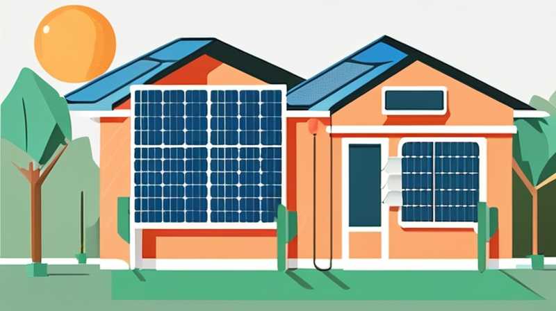 How to use solar panels for home decoration