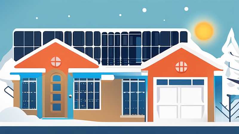 How to charge solar energy in the southern winter