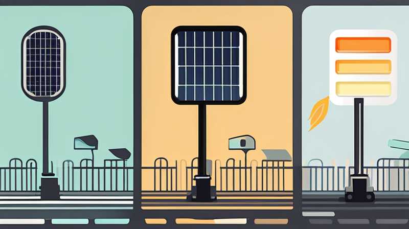 What does solar street light control mean?