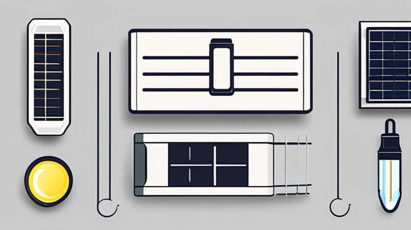 How to install a rechargeable solar LED light