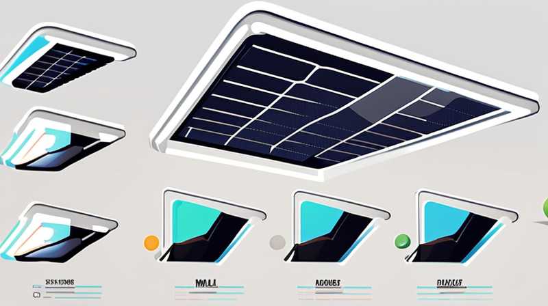 How to remove the inner tank of a wall-mounted solar panel