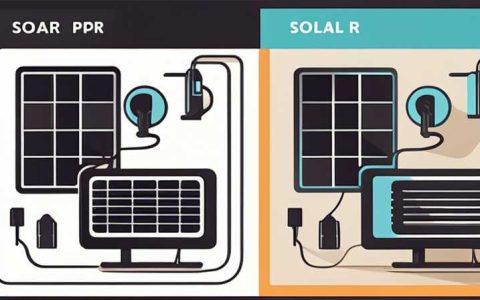 How to use solar power plug-in