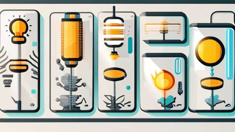 How many watts of electric light are equivalent to 140 beads of solar light?