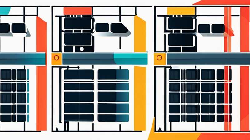 What poles are used for solar panels