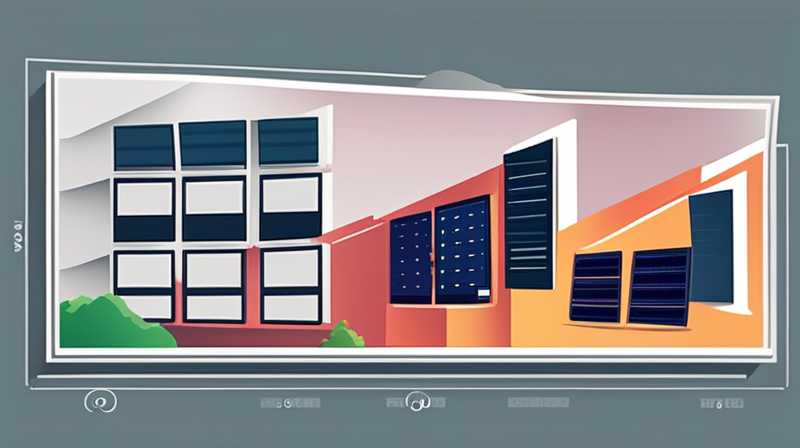 How to adjust the wall mounted solar panel