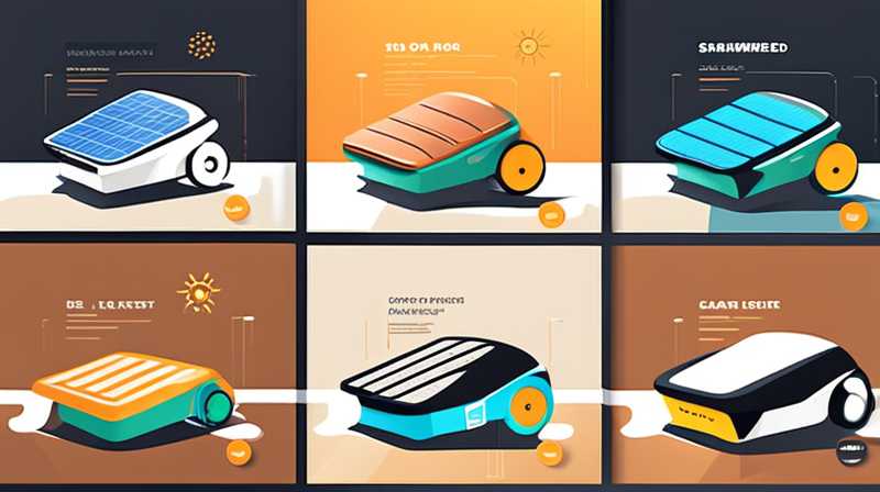 How to use the solar powered smart sweeper