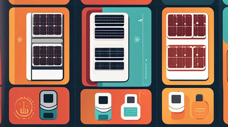 How many types of solar chargers are there?