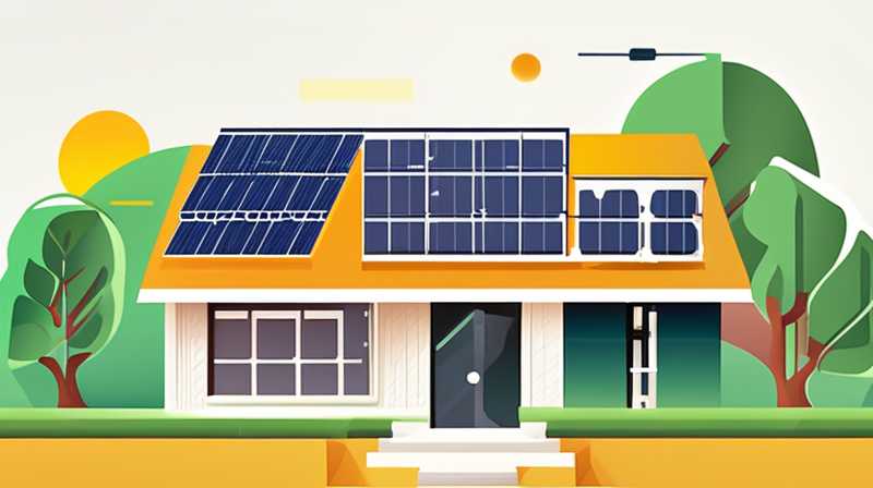 How many watts of solar energy is suitable for living?