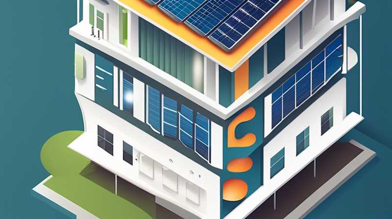 How to do solar energy in high-rise buildings