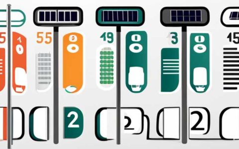 How to change the number on a solar parking sign