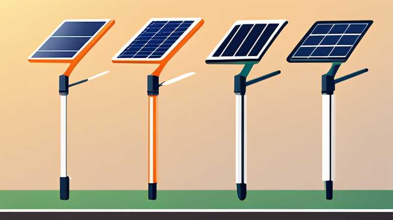 How to install new solar street lights