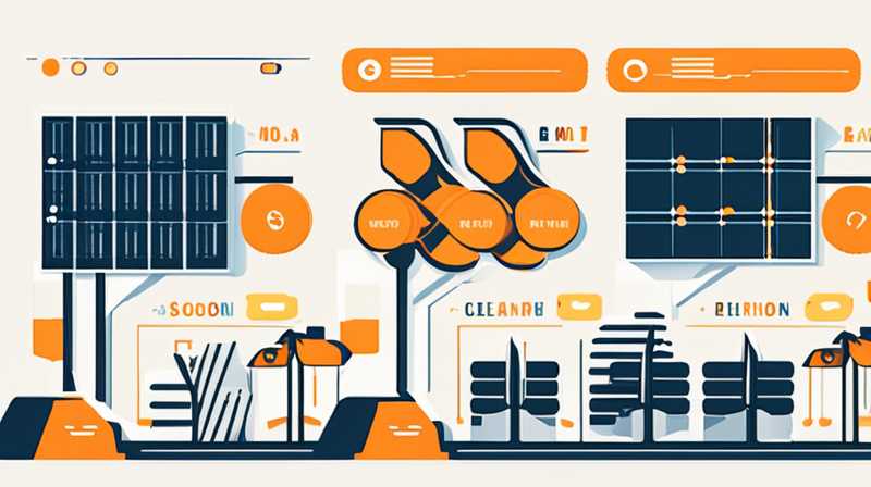 How to clean industrial solar energy