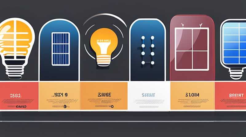 How many light bulbs can a solar cell power?