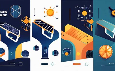 What is a large solar-powered drone?