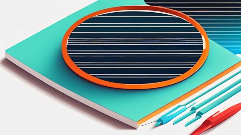 How to use solar sealing ring