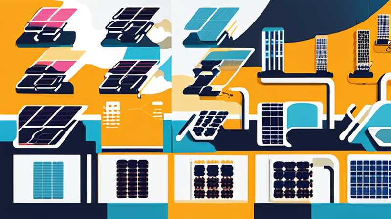 What are the main examinations for solar power plants?