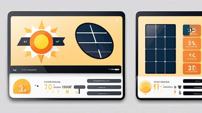 How long does it take for a solar panel to shine for 1 degree?