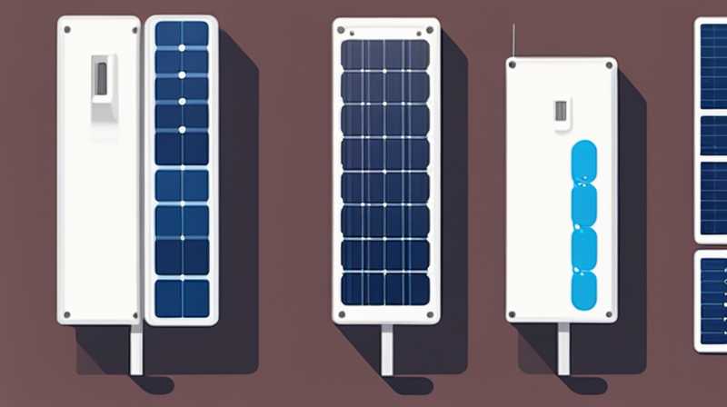 What are the functions of outdoor solar panels?