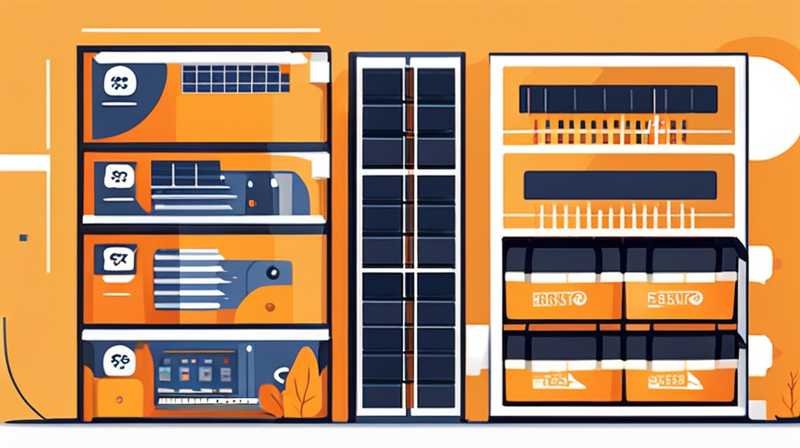 How much electricity can solar energy storage store?