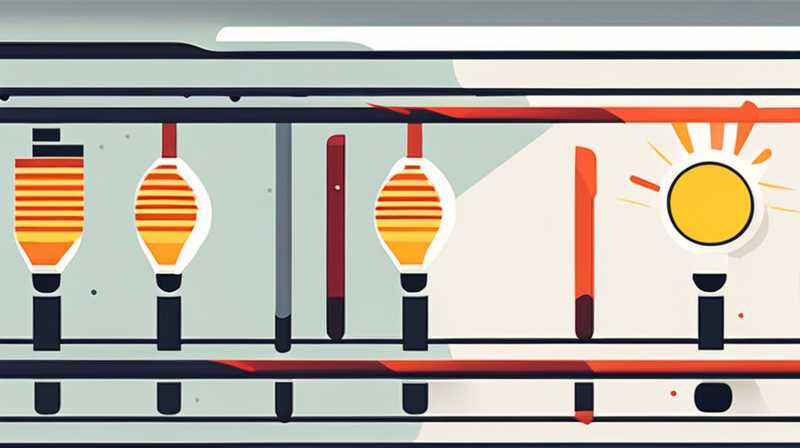 How to dismantle solar tubes in the past