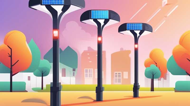 How much does it cost to remove old solar street lights?