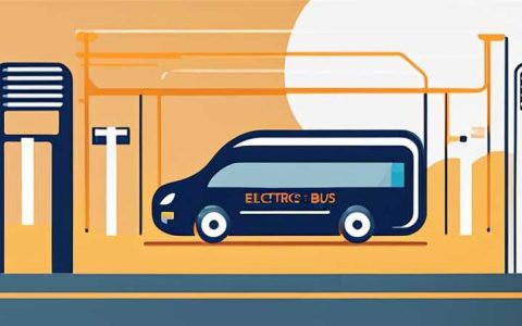 How long does it take to charge an electric bus with solar power?