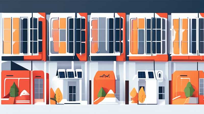 How much solar cooling is normal in winter