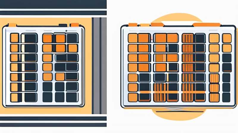 How many watts does a solar power supply set