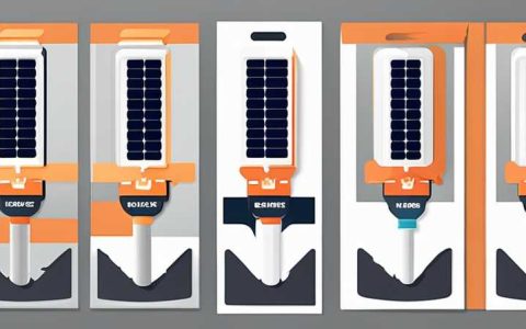 How to match the lamp head with solar panels