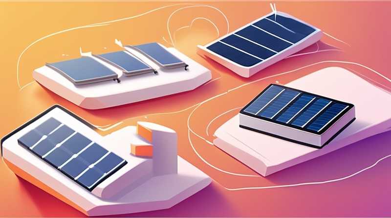 How to connect small solar power