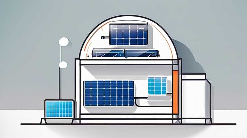 What is the diameter of the solar filtration system?