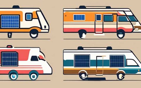 How many watts of solar battery for RV