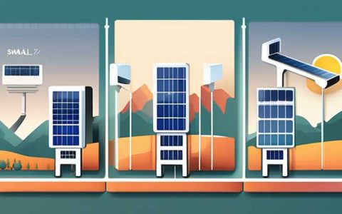 What are small solar power plants?