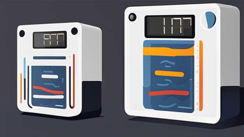 How to connect a solar digital ammeter