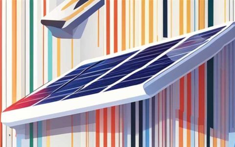 How to disassemble the solar panel of the linear light video
