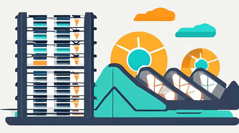 How to connect the solar energy cycle import and export