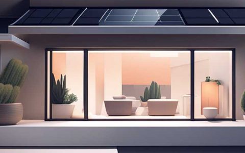 How many watts does it take to install solar lights for the whole home?