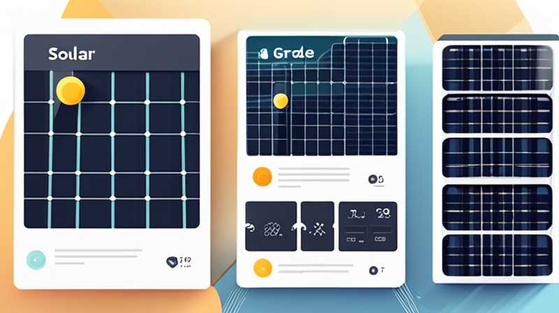 What is the grade of solar panel AII?