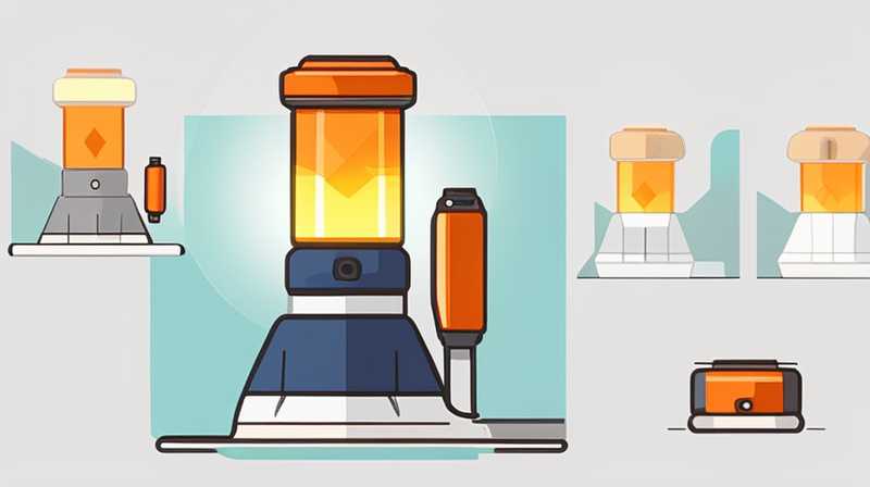 How to disassemble a solar camping light video