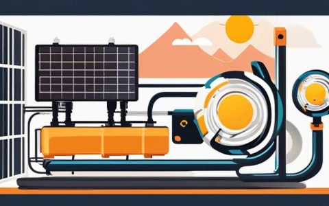 How to connect solar energy to a self-priming pump