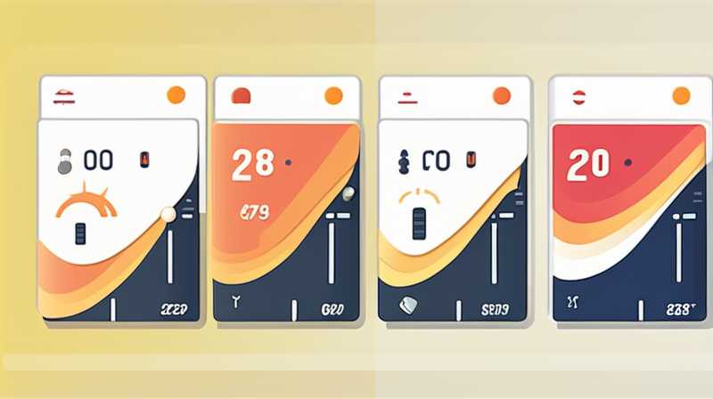 How to adjust the solar floor heating thermostat