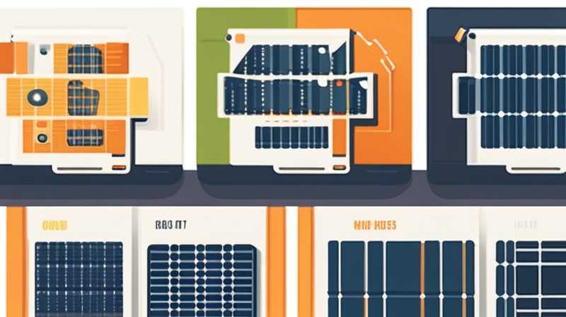 How many watts do solar panels use at home?