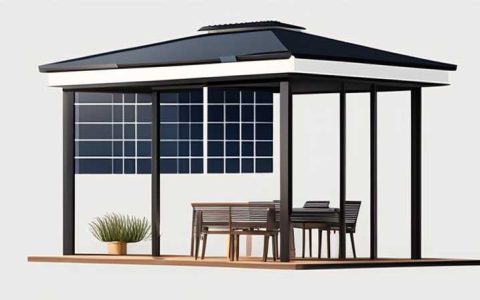 How to install solar lights in the gazebo