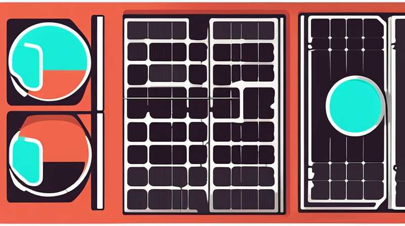 How to glue small solar panels into large panels