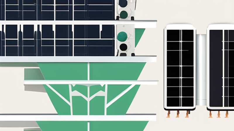 How many volts are there for courtyard solar panels?