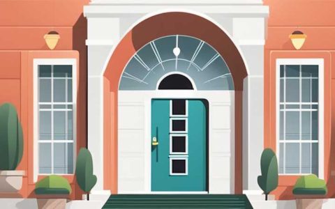 How to install the solar light at the door