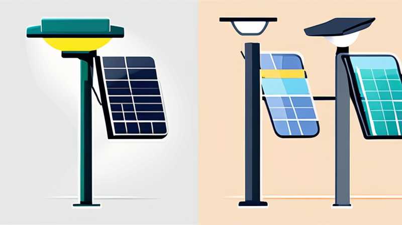 How many watts of solar street light