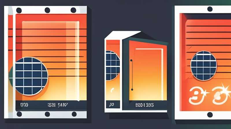 How many volts of solar power for home use