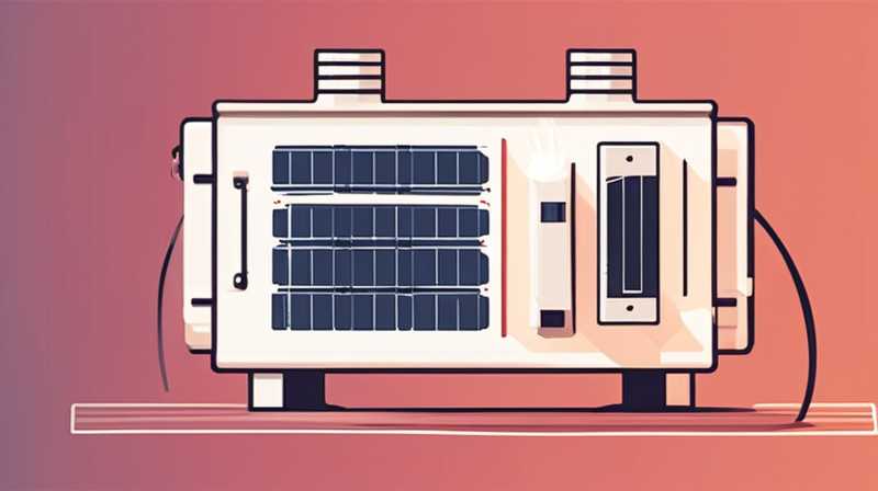 How to tell the size of solar capacitor