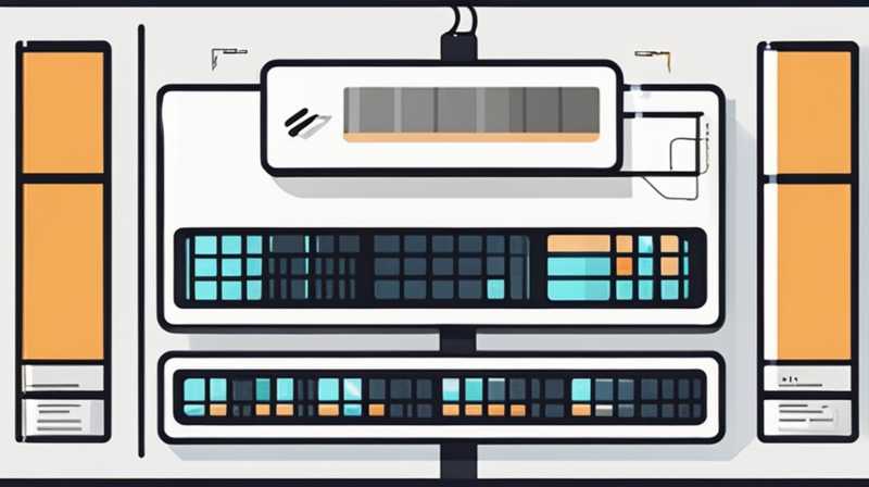 How to monitor the charging of solar panels